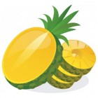 Exotisch fruit: ananas, avocado en passievrucht