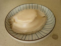 Een schoongemaakte abalone / Bron: Marac / Wikimedia Commons